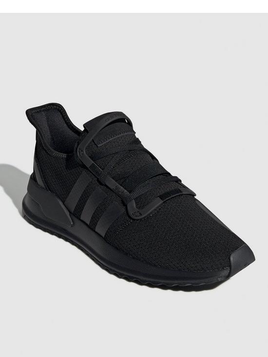front image of adidas-originals-u-path-run-black