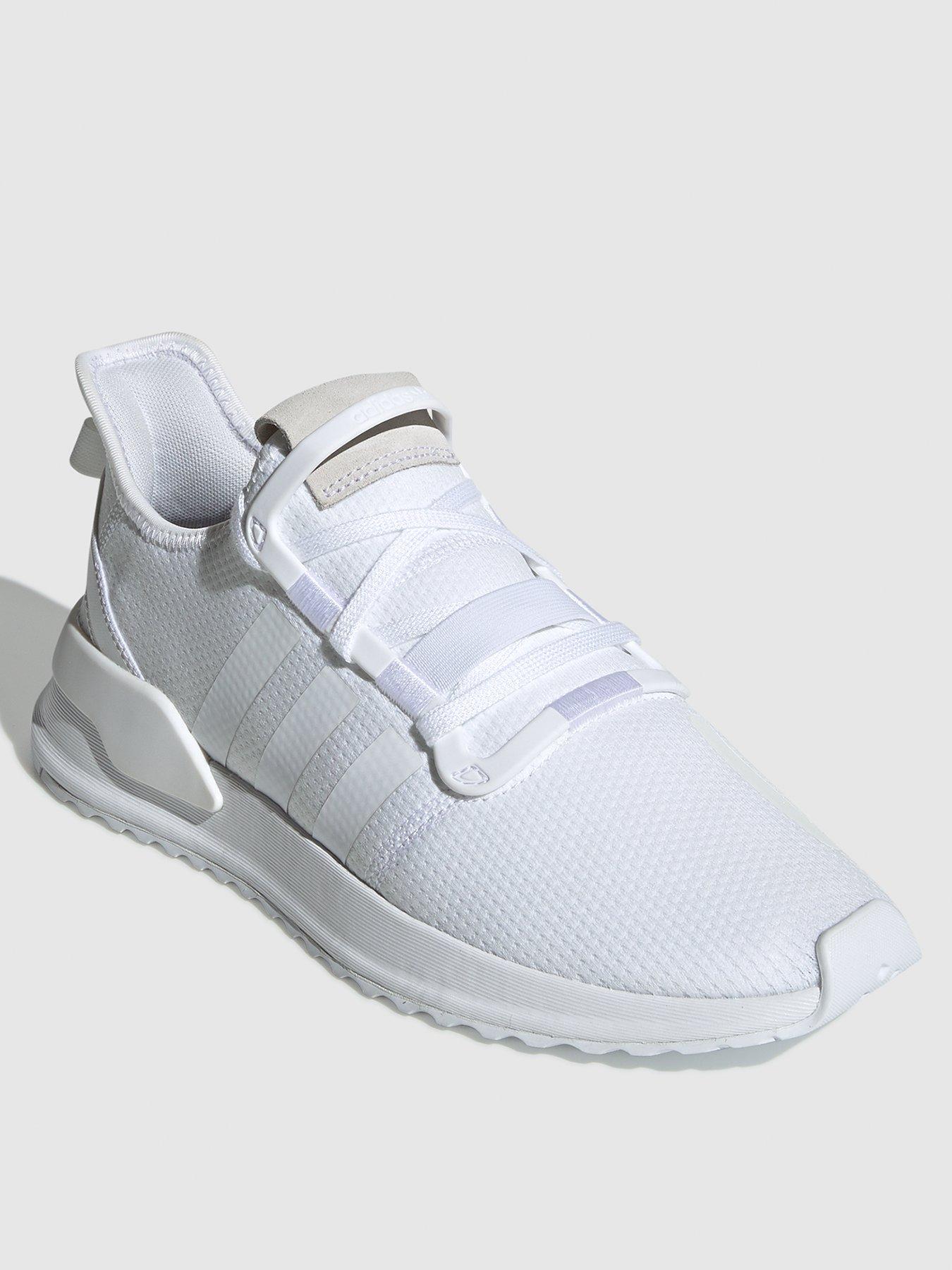 adidas path run white