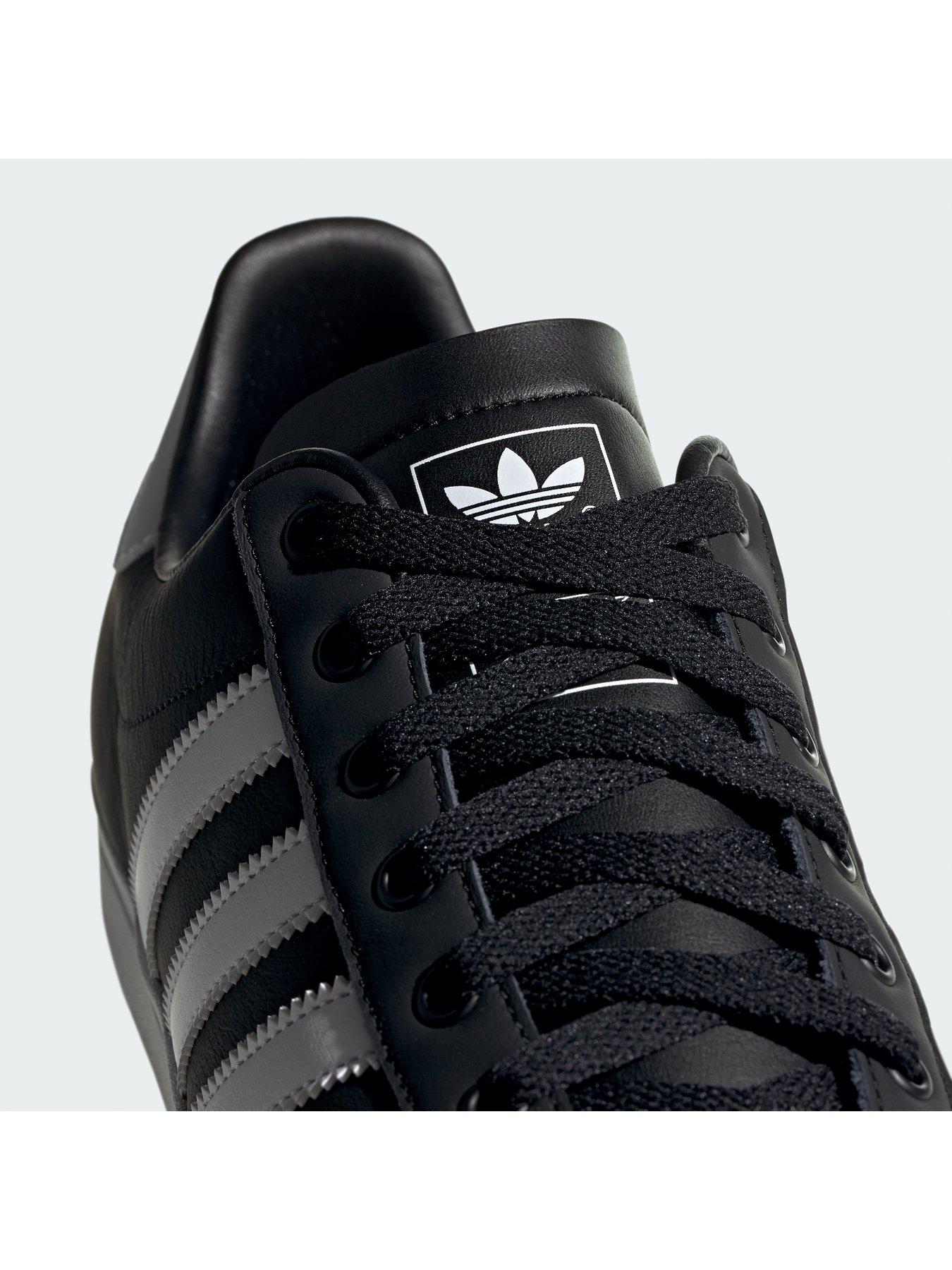 adidas coast star trainers white black white