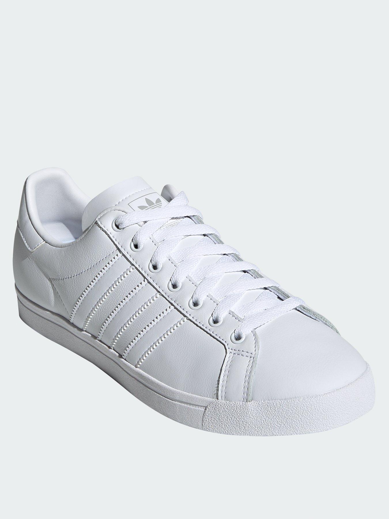 adidas coast star all white