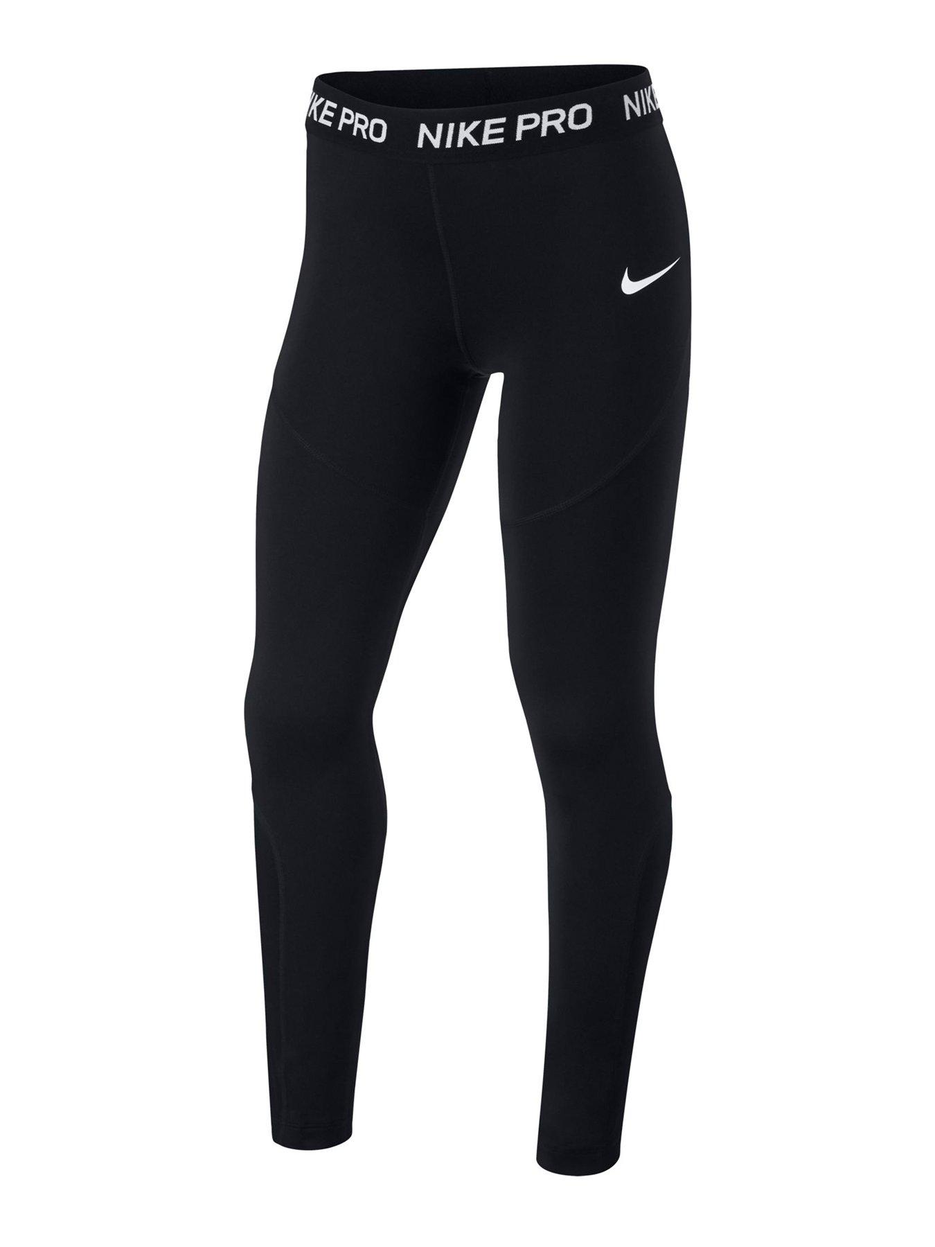 Nike Girls Leggings - Black | very.co.uk