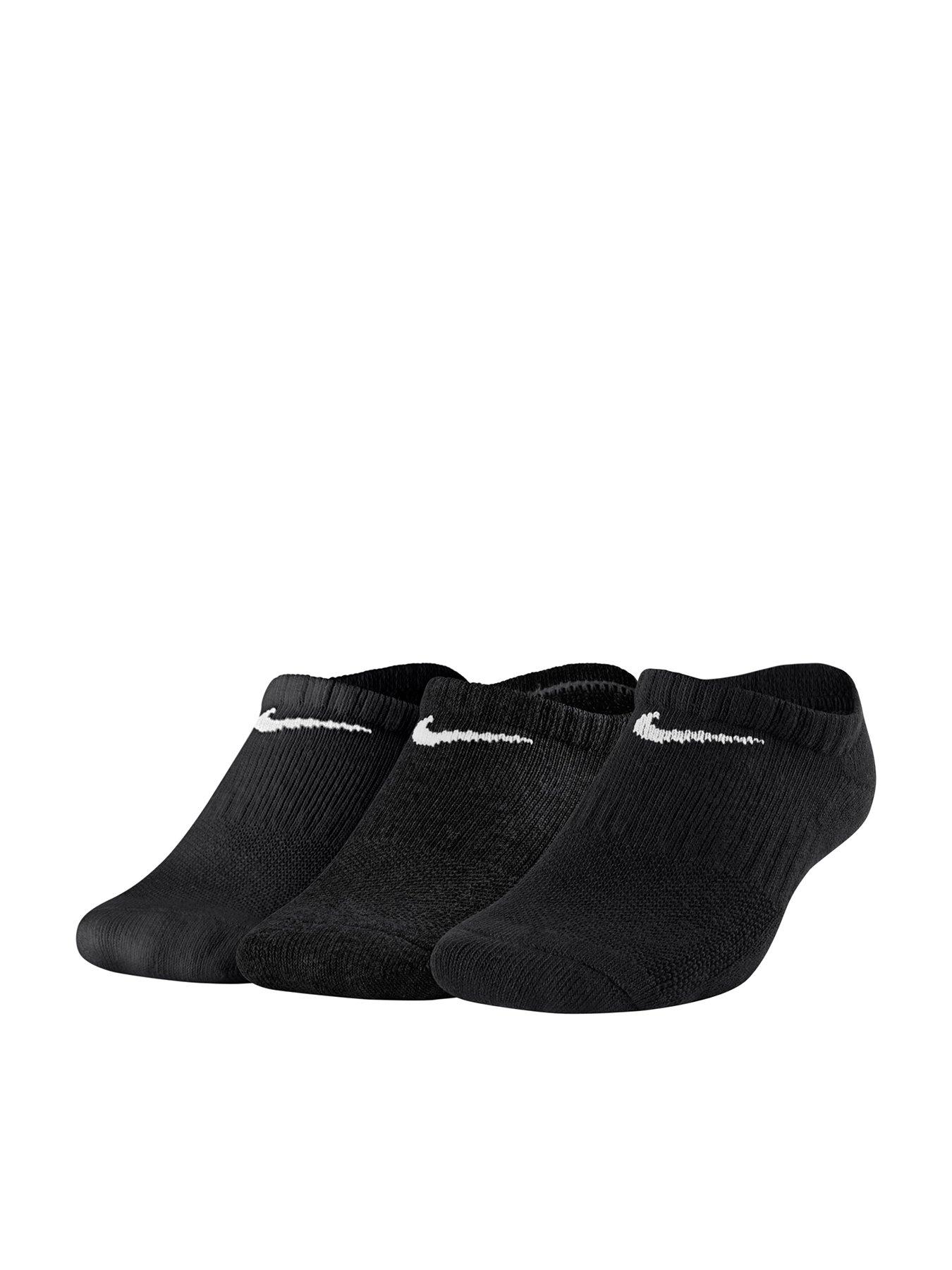 black nike socks junior