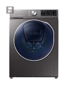 Samsung WD90N645OOX/EU 9kg Wash, 5kg Dry, 1400 Spin QuickDrive™ Washer Dryer with AddWash™ - Graphite