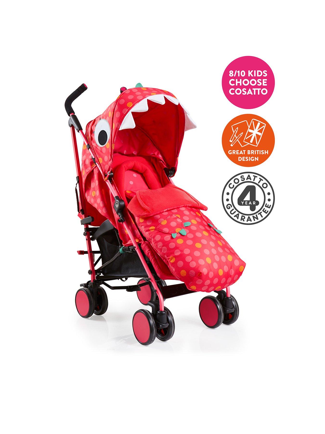 dinosaur cosatto stroller