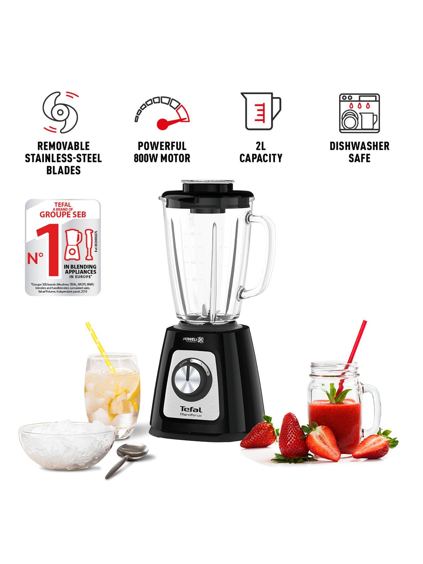 Image 2 of 7 of Tefal Blendforce II 2L Glass Blender, Black