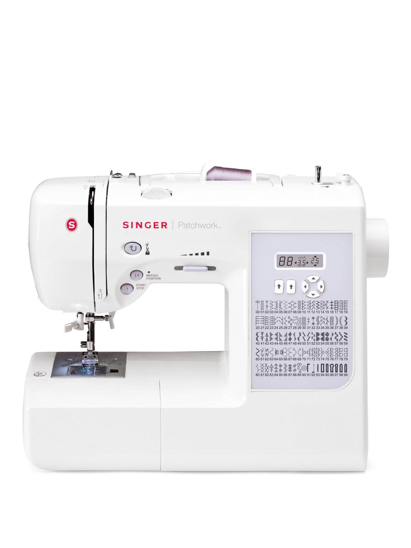 Product photograph of Singer 7285q Patchwork Sewing Machine from very.co.uk