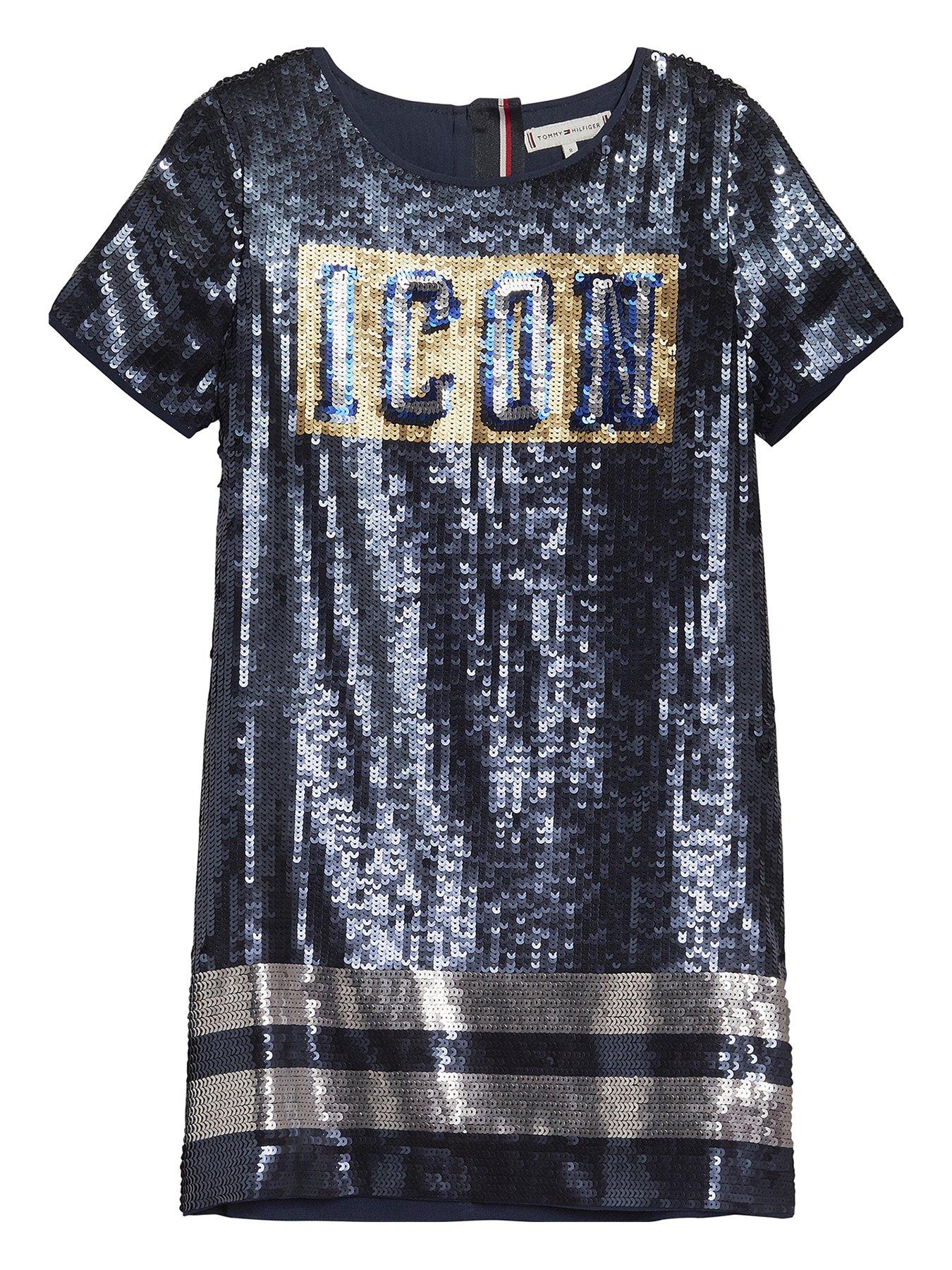 tommy hilfiger sequin dress