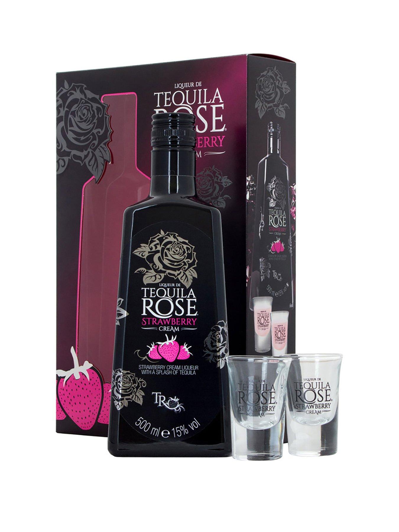 Tequila Rose 50cl Gift Set With 2 Shot Glasses very.co.uk