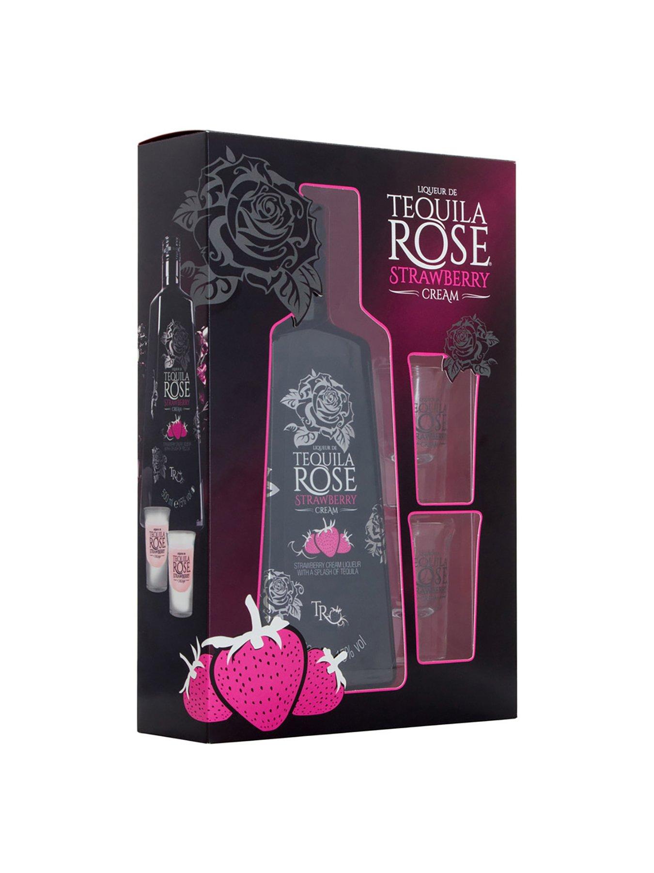 Tequila Rose 50cl Gift Set With 2 Shot Glasses very.co.uk