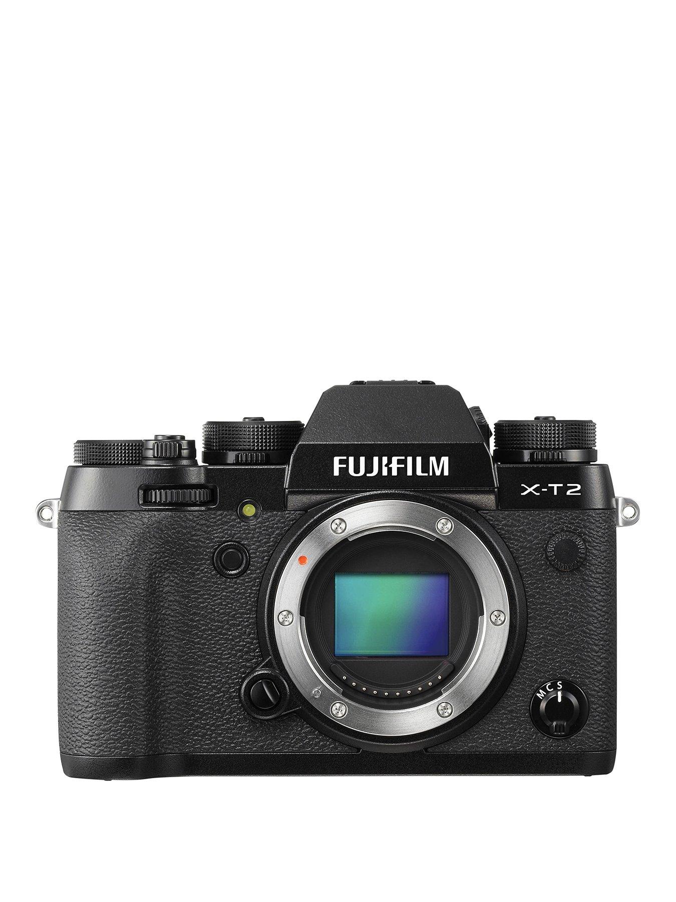 Fujifilm X-T2 Camera Black Body Only 24.3Mp 3.0Lcd 4K Fhd