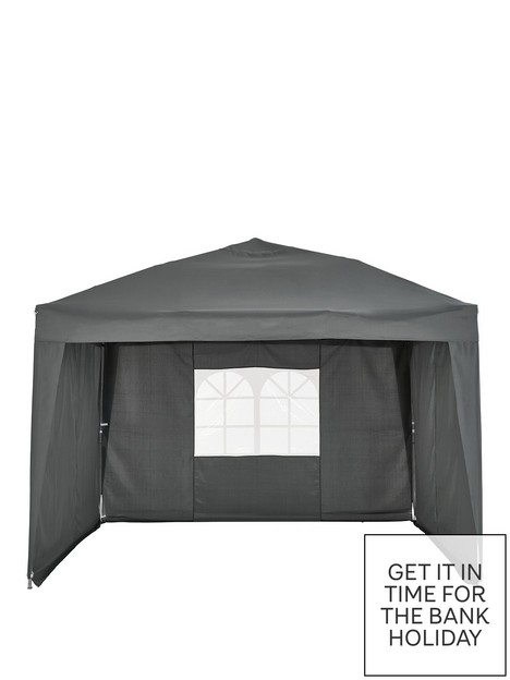 3-x-3-m-pop-up-gazebo-with-3-side-panels-steel-frame-showerproof-roof-carry-bag