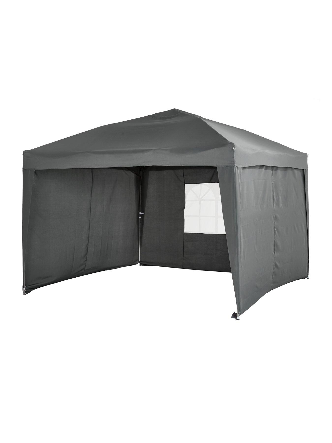 3x3 pop up gazebo with outlet sides