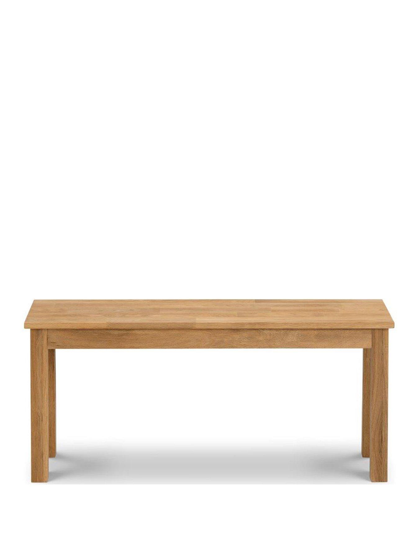 Image 2 of 4 of Julian Bowen Coxmoor 101 cm Solid Oak&nbsp;Bench