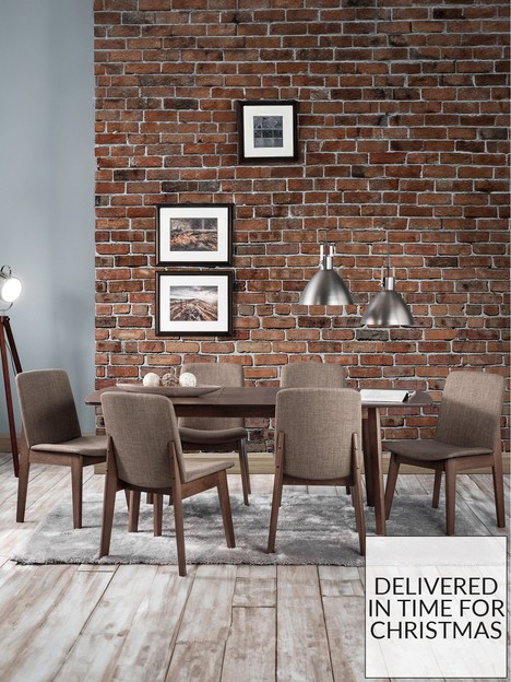 julian-bowen-kensington-150-194-cm-solid-wood-extending-dining-table-6-chairs