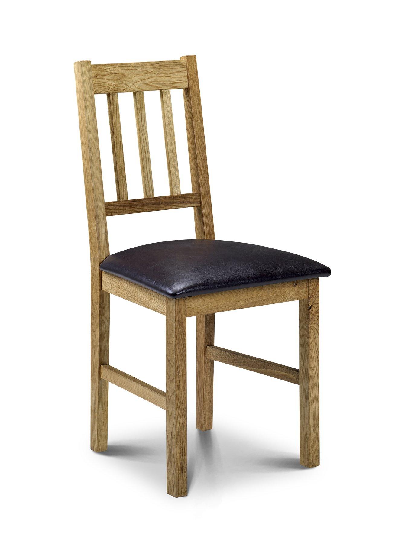 Image 4 of 5 of Julian Bowen Coxmoor 118 cm Solid Oak Dining Table + 4 Chairs