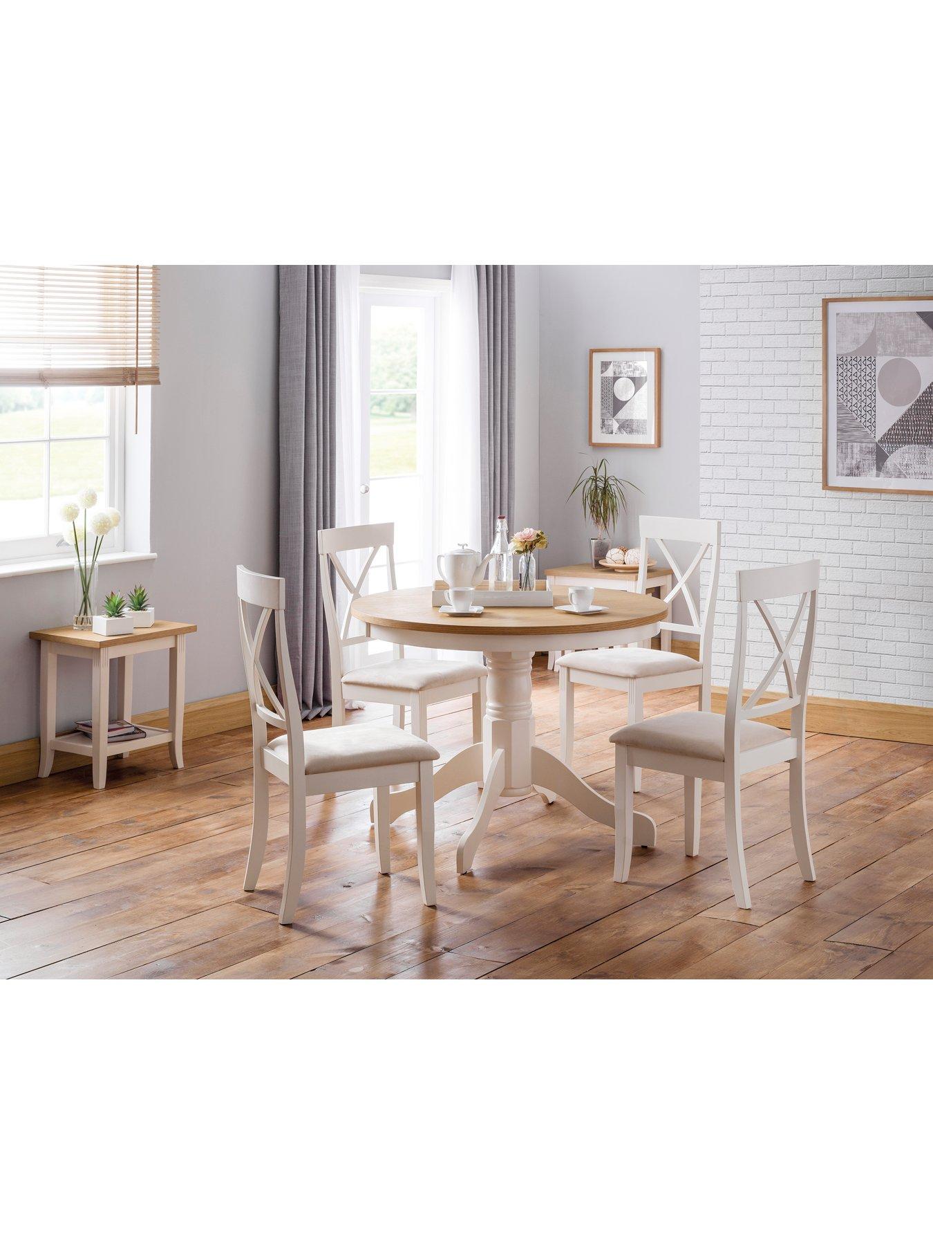 undefined Pair of Davenport Solid Wood Dining Chairs
