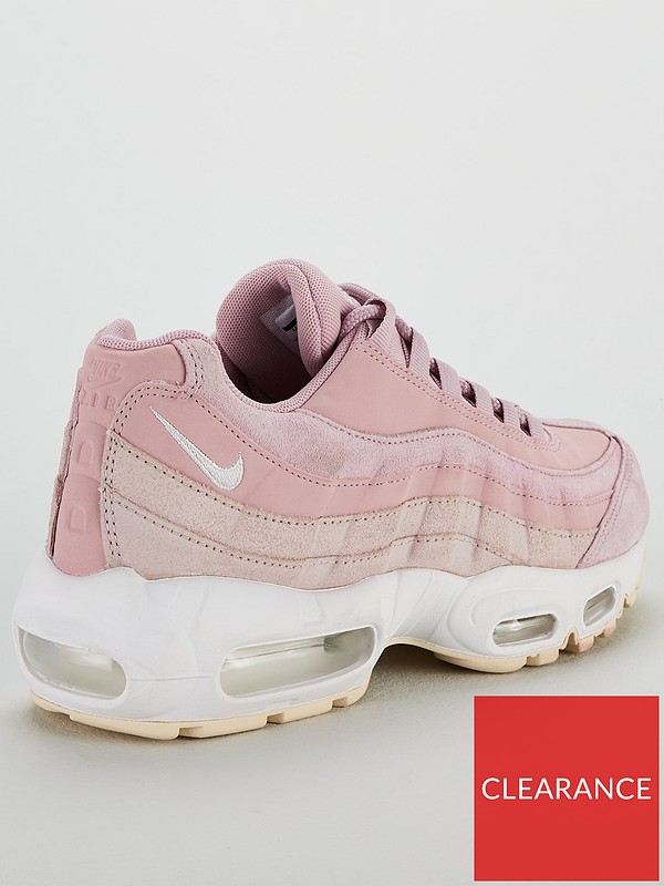 Nike Air Max 95 Premium PinkWhite | very.co.uk Charms Nike Air Max 95 360 White Pink Women's Shoes