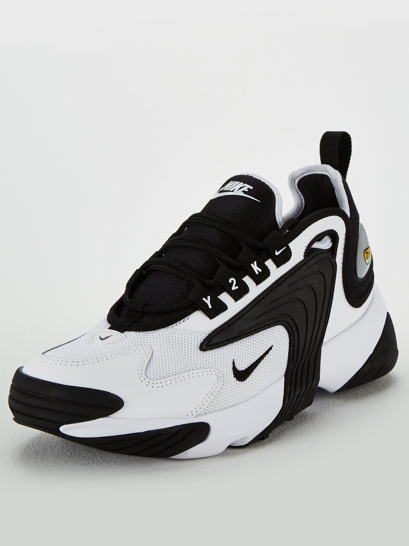 nike zoom black and white