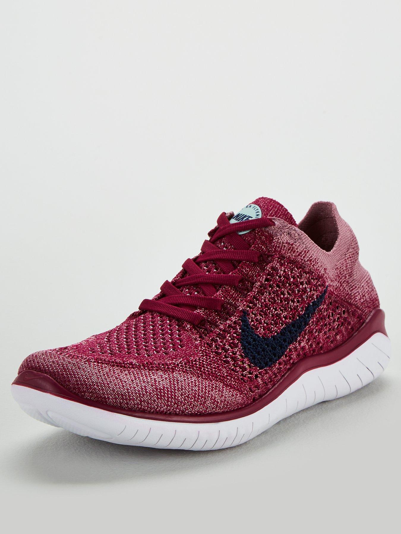 nike free rn flyknit marron