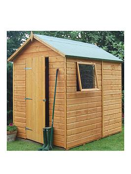 Product photograph of Rowlinson 7x5 Ft Premier Garden Shed from very.co.uk