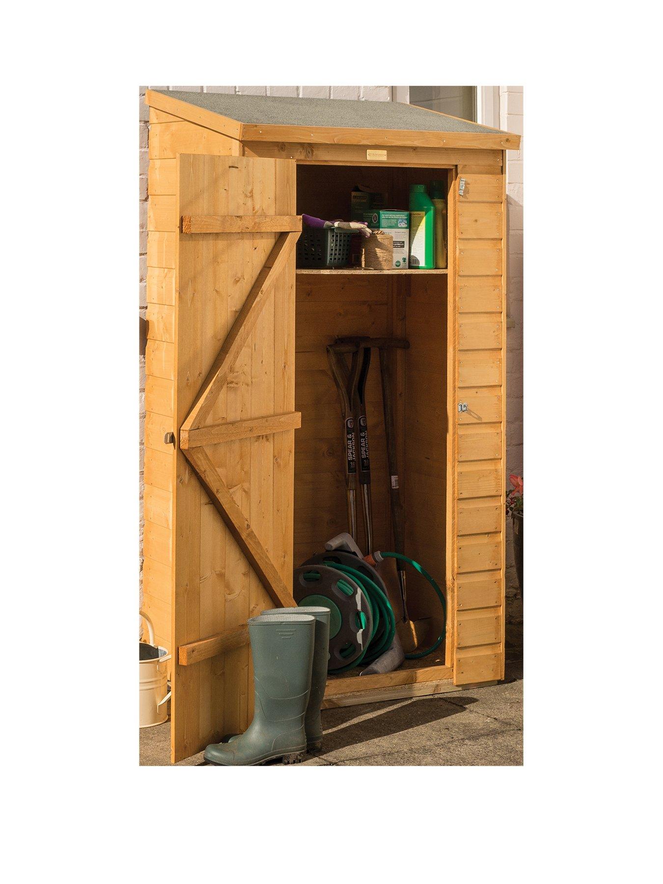 Product photograph of Rowlinson Midi Store Garden Shed from very.co.uk