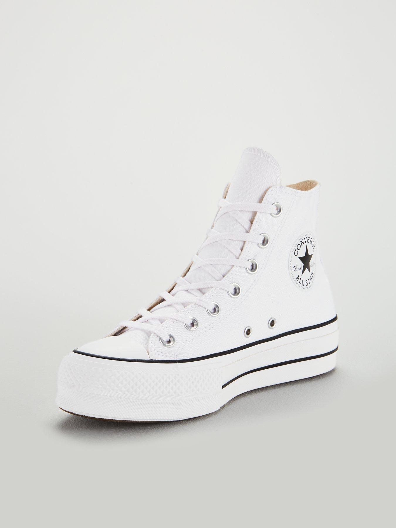 Top 44+ images converse all star high platform white - In.thptnganamst ...