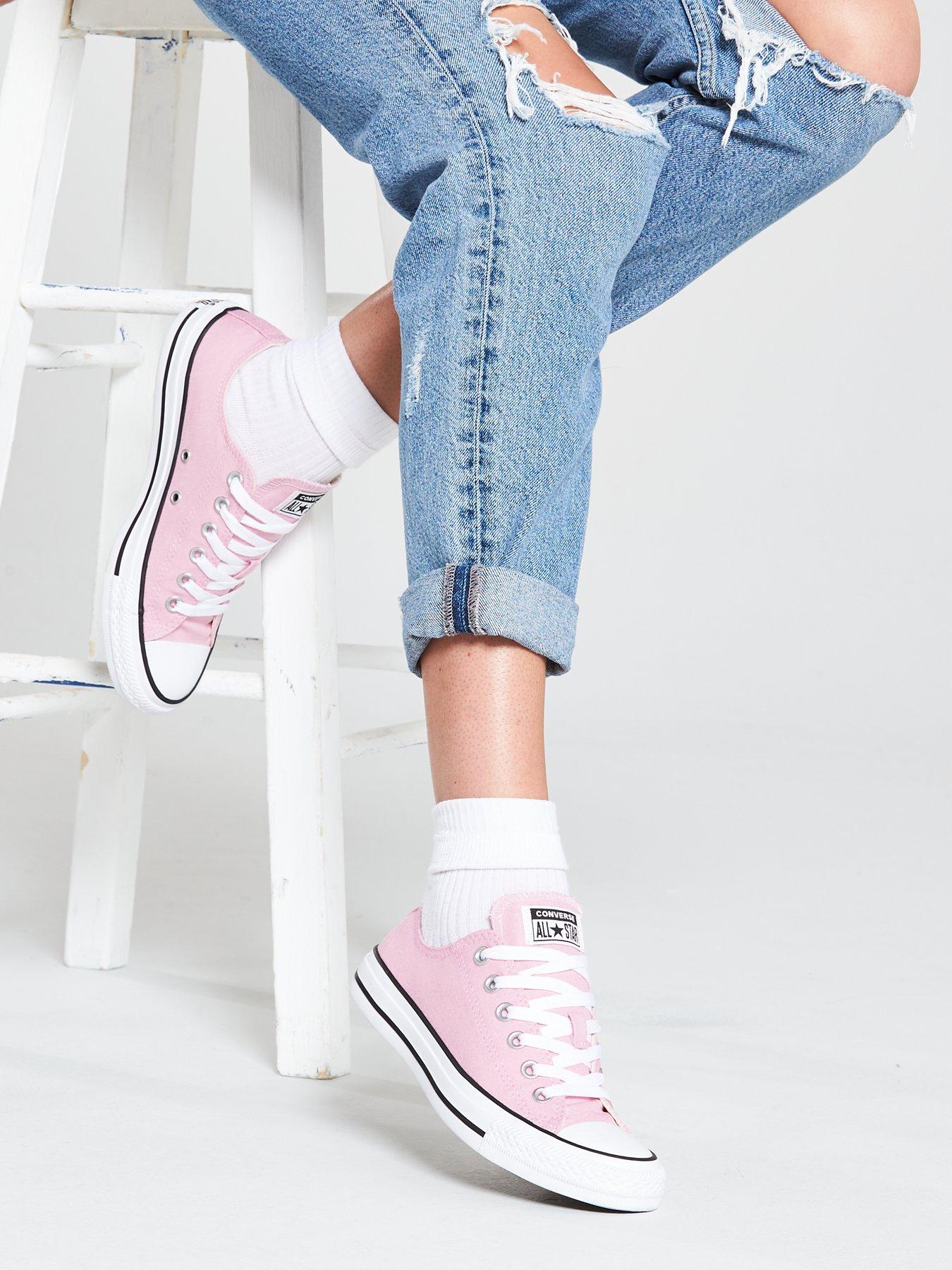 converse all star ox pink