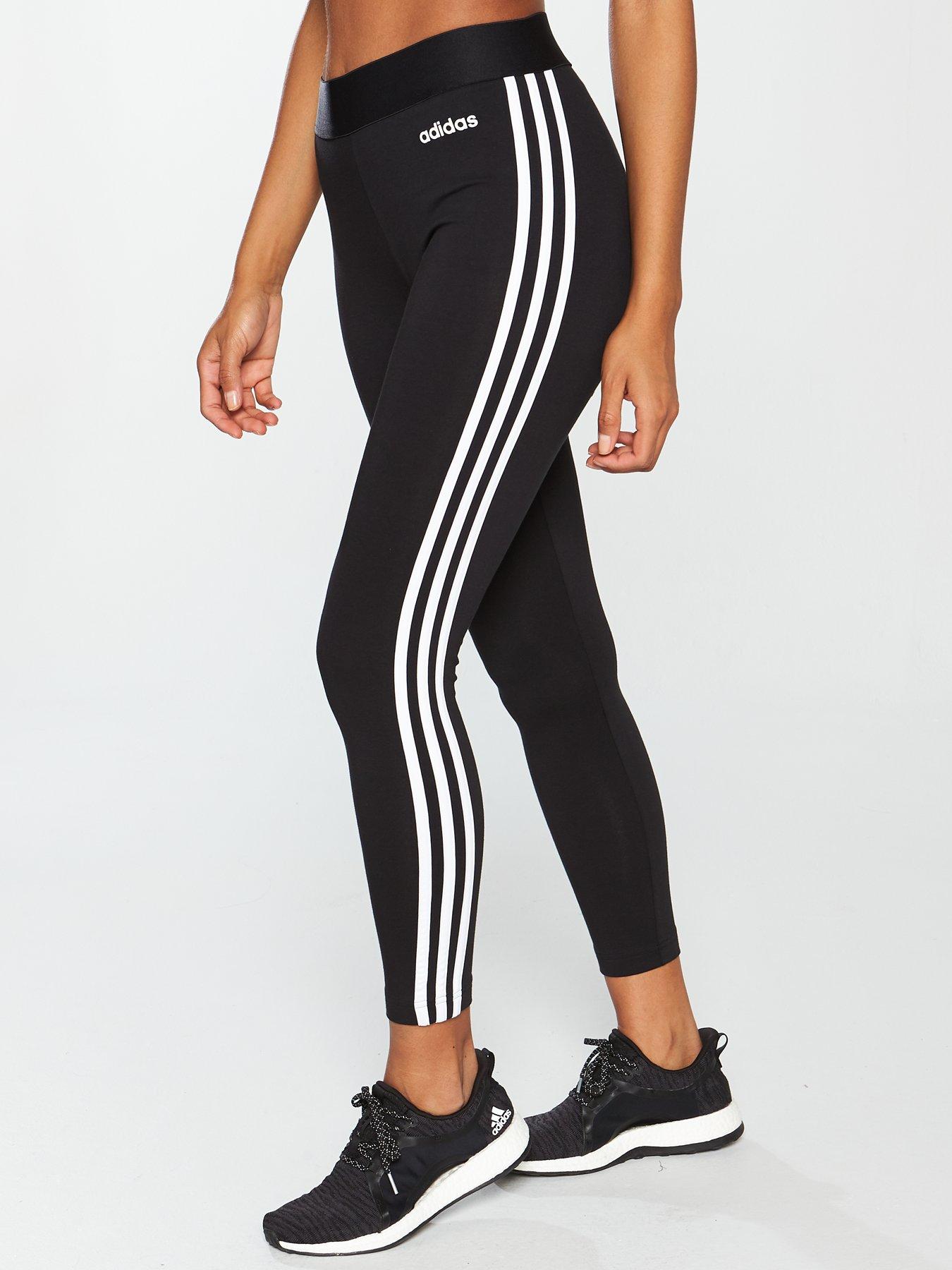 adidas leggings three stripes