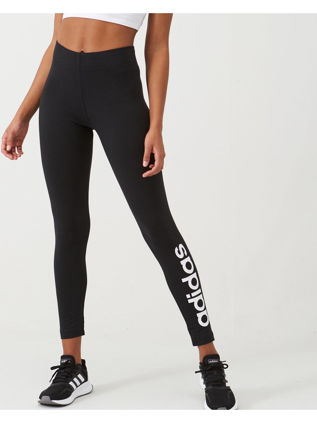 adidas linear leggings black