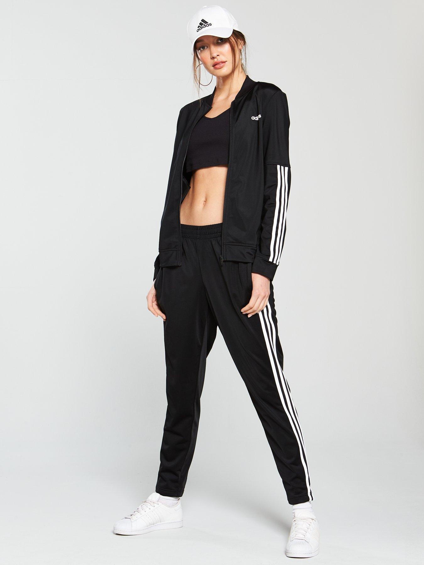adidas stripe tracksuit