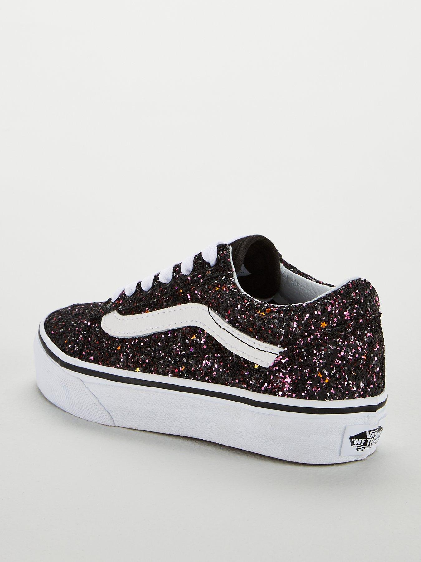 glitter vans very