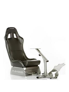 Product photograph of Playseat Evolution Black from very.co.uk