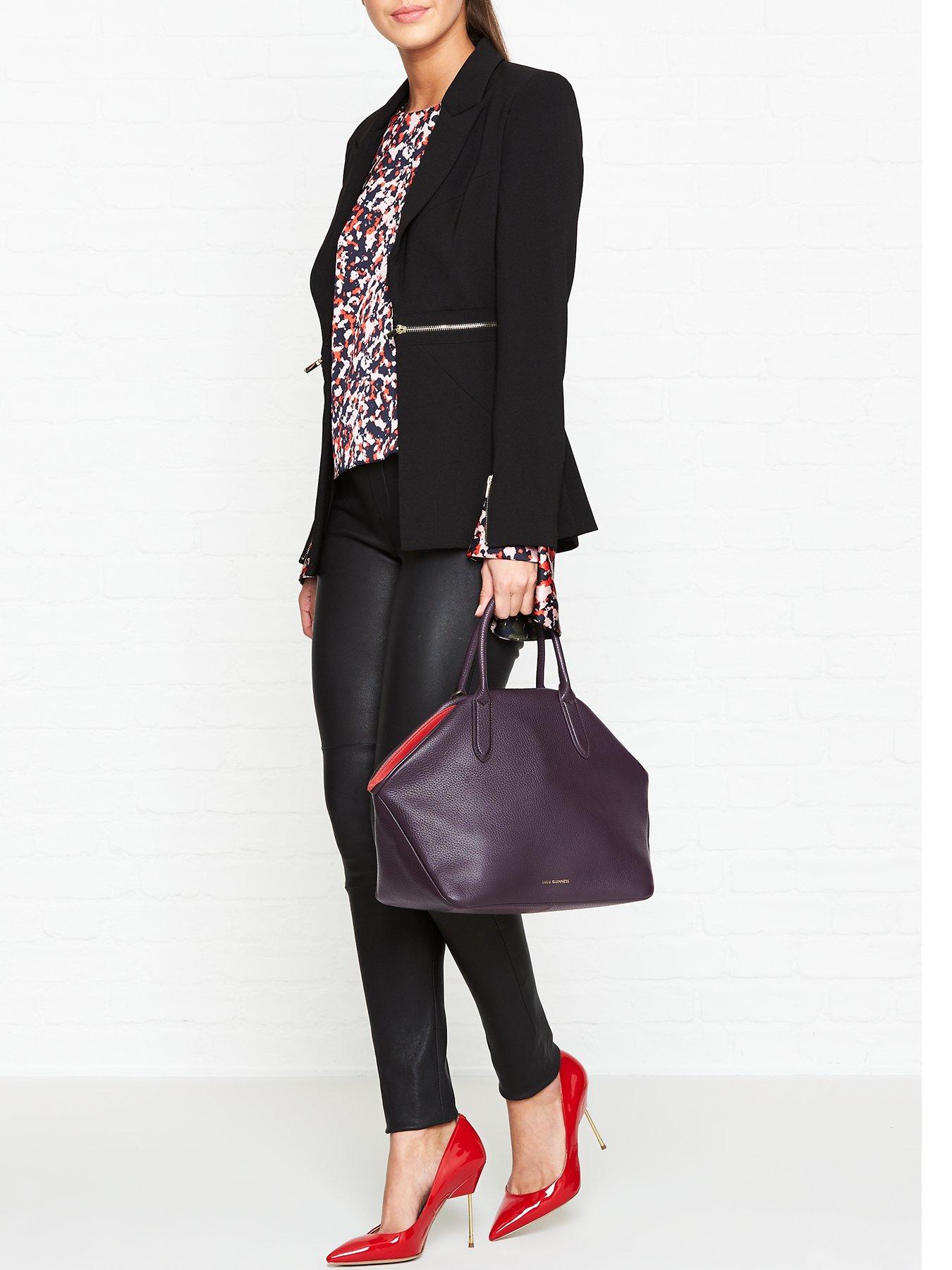 lulu guinness peekaboo bag