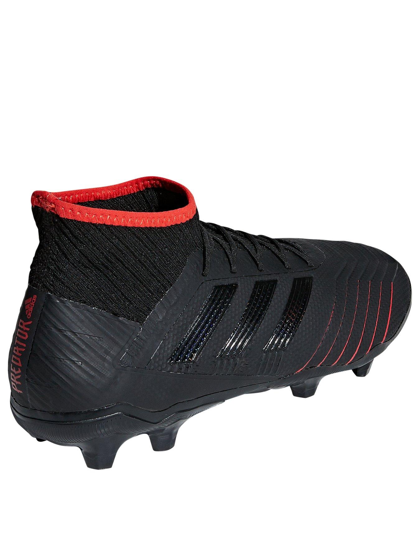 black predator boots