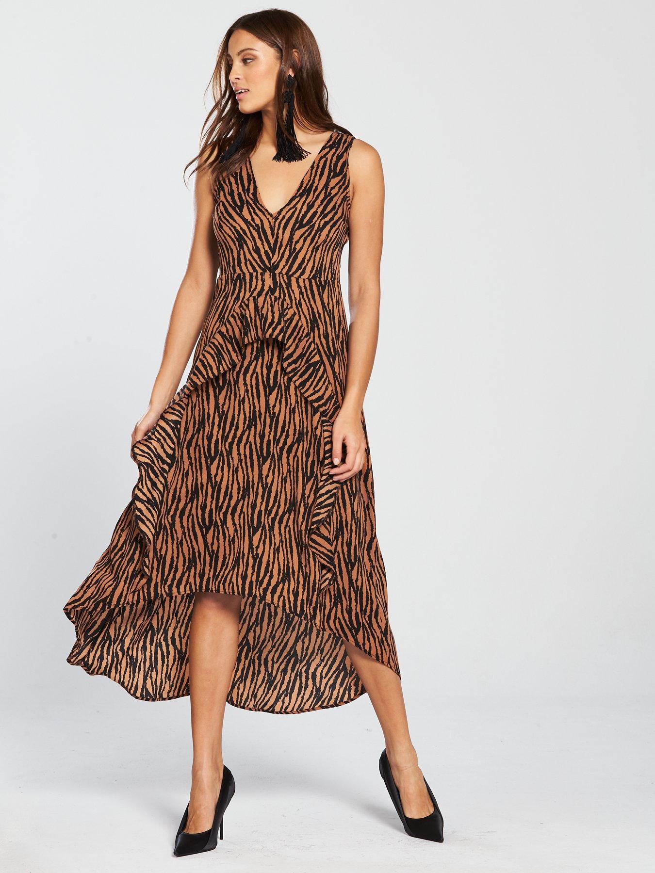 ax paris zebra print dress