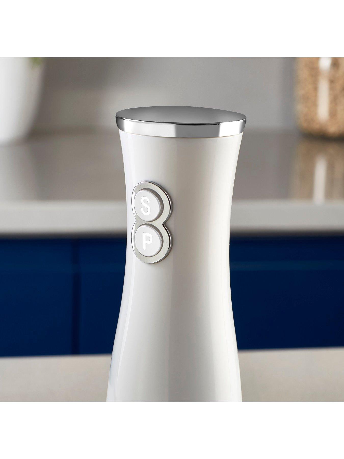 Image 3 of 4 of Tower Duo Electric Salt and Pepper Mill &ndash; White