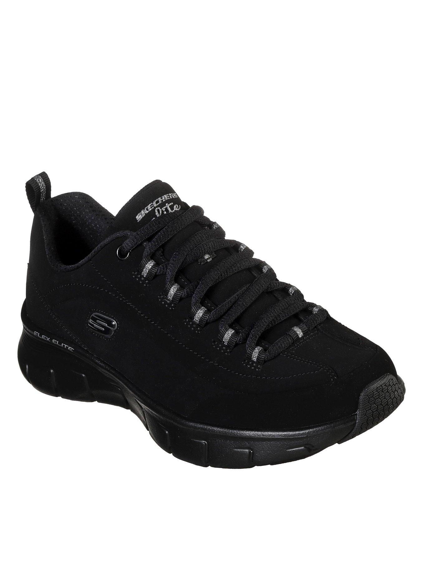 sketchers wide fit ladies trainers