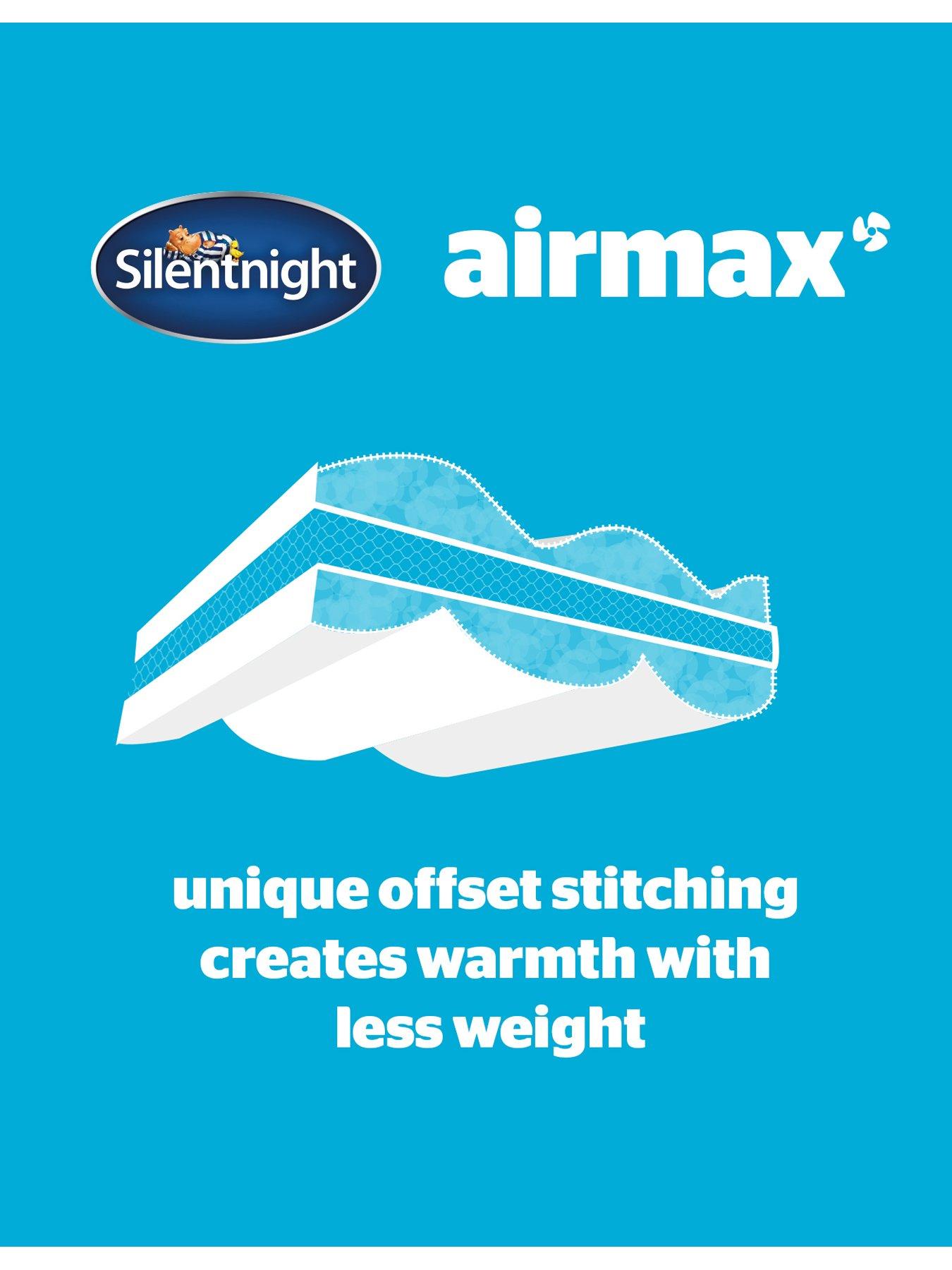 Image 4 of 5 of Silentnight Airmax Dual Layer 10.5 Tog Duvet - Multi