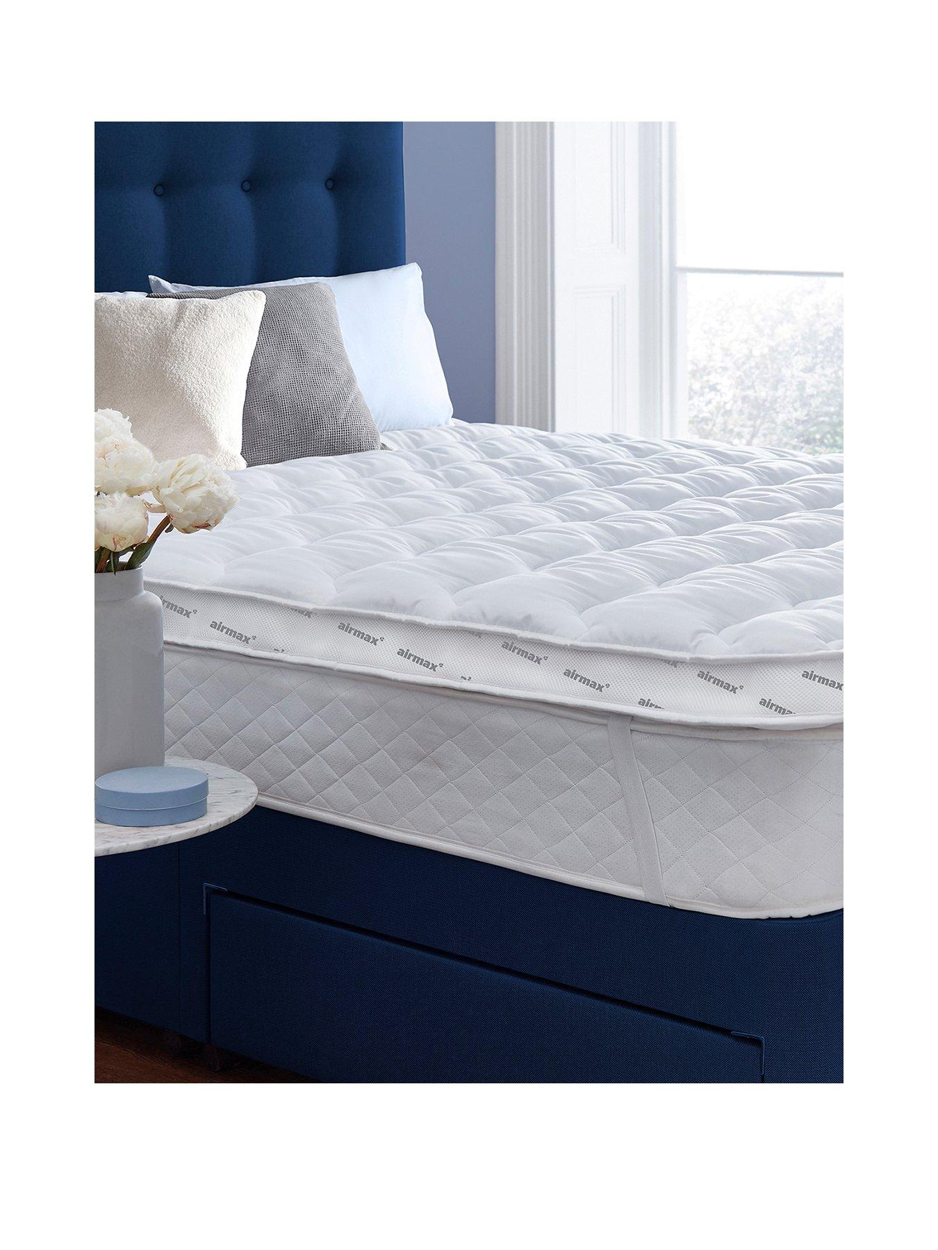 Product photograph of Silentnight Airmax 800 Mattress Topper from very.co.uk