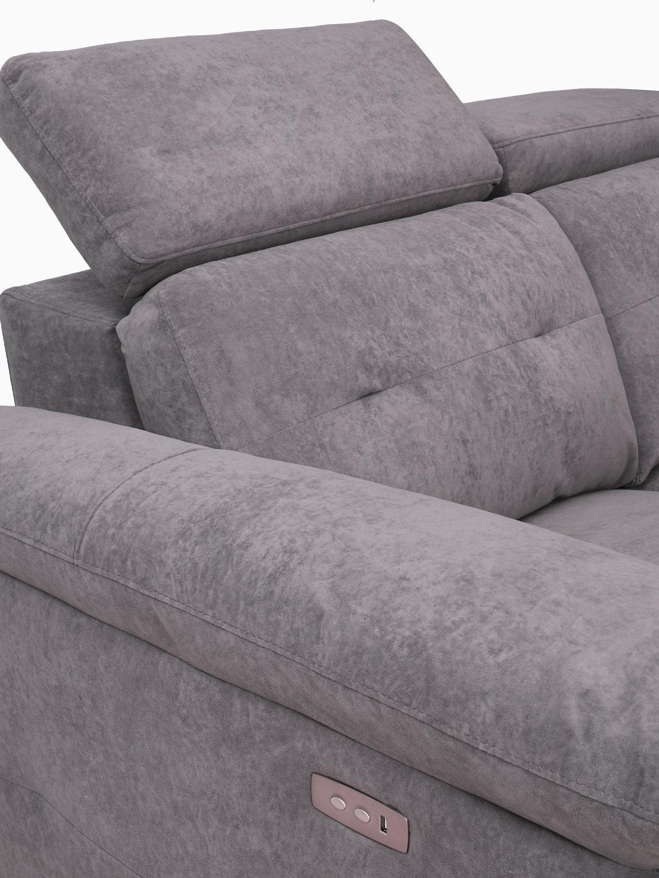 Image 4 of 5 of Bowen&nbsp;Fabric 2 Seater Power Recliner Sofa