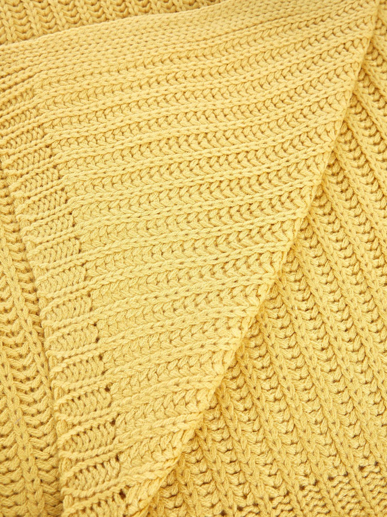 Catherine Lansfield Chunky Knit Throw