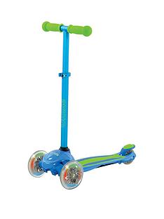 U Move U Flex LED Tilt Scooter – Blue/Green