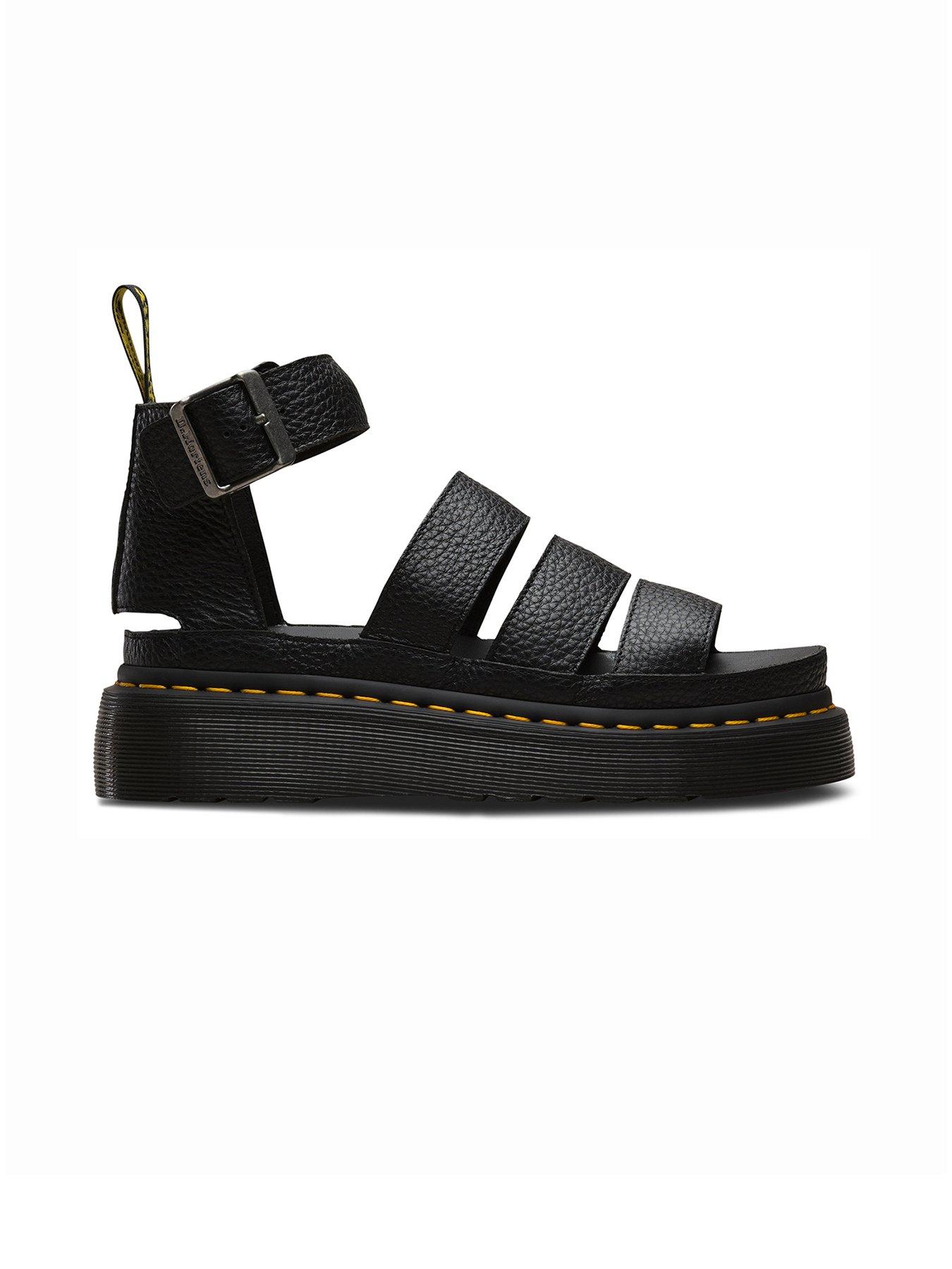 dr martens clarissa sandal black