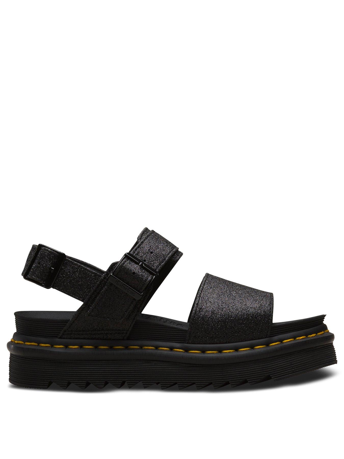 dr martens glitter sandals