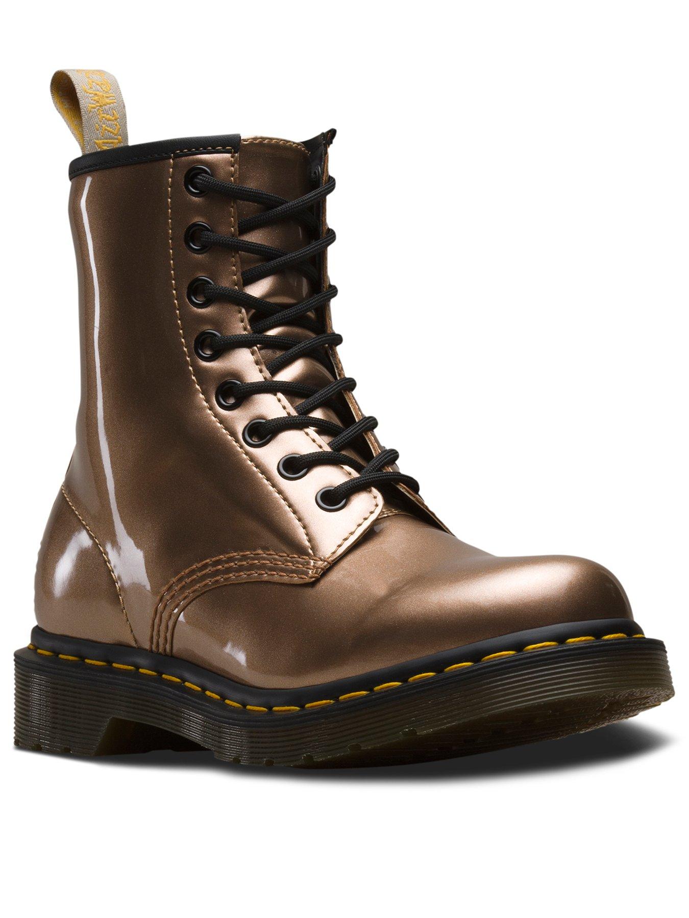rose gold ankle boots uk