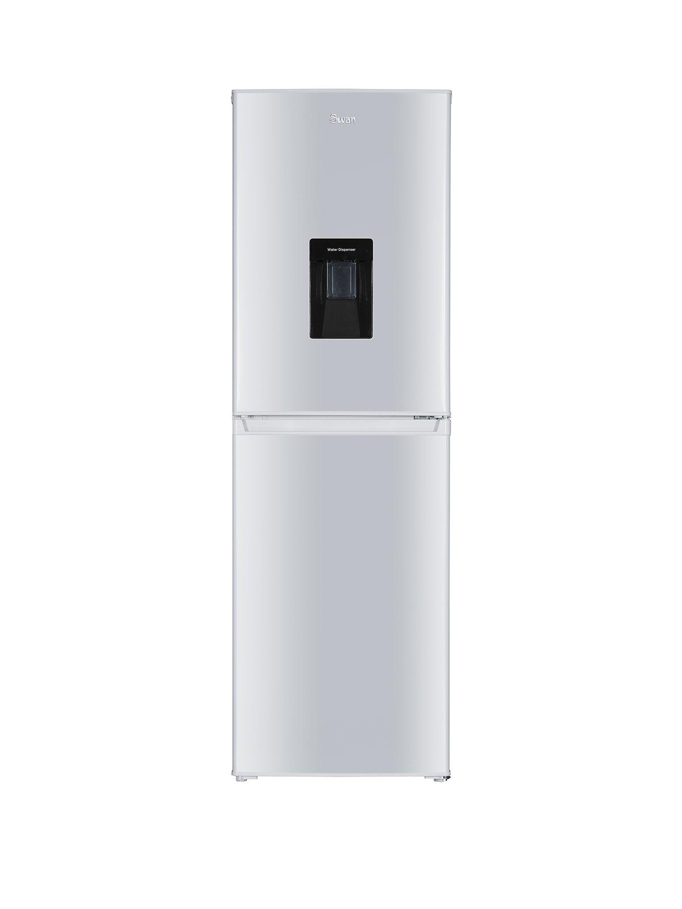 Swan Sr15635W 55Cm Wide Fridge Freezer With Water Dispenser – White
