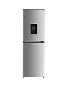 Swan SR15635S 55cm Wide Fridge Freezer with Water Dispenser - Silver