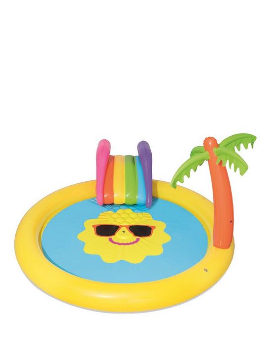 front image of bestway-sunnyland-splash-play-pool