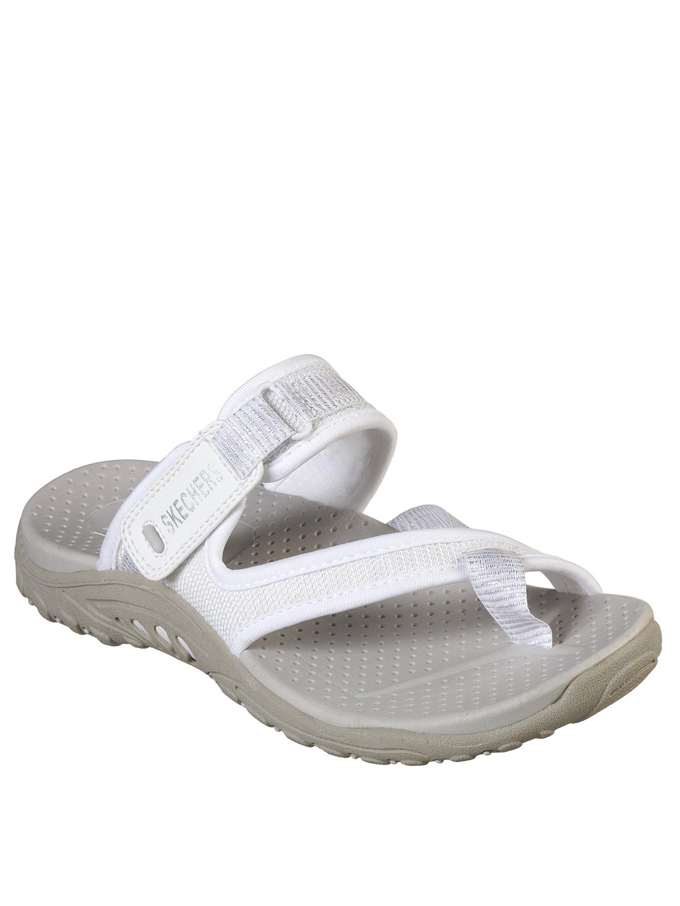 skechers luxe foam sandals uk
