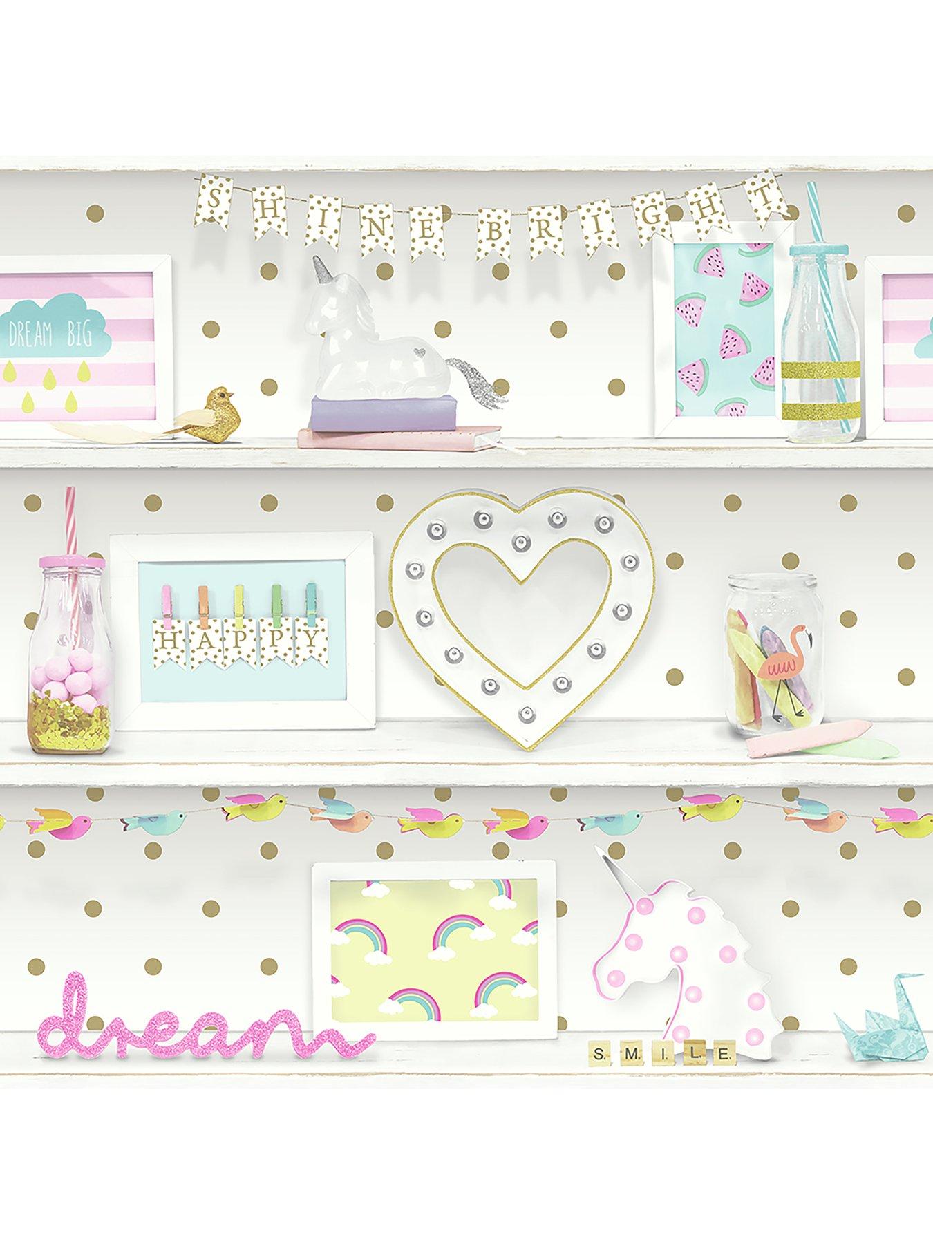 Product photograph of Arthouse Girl Rsquo S Life Wallpaper from very.co.uk